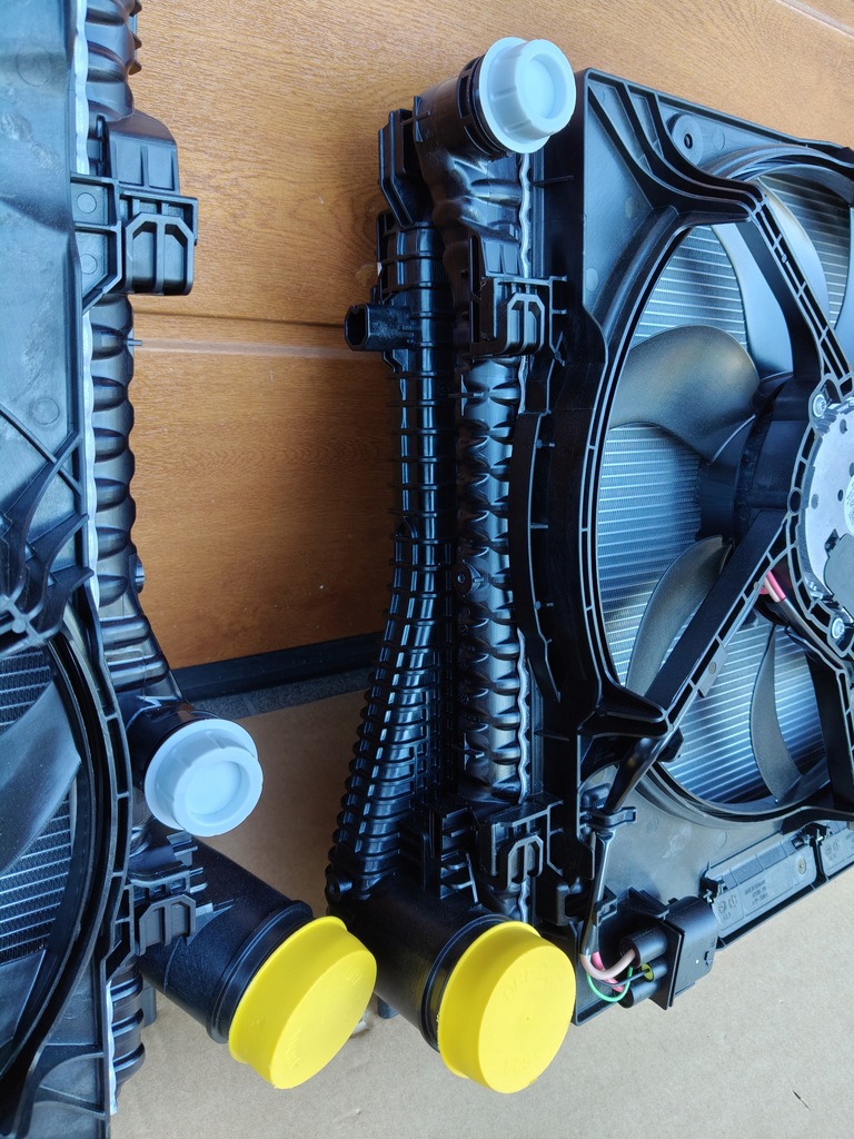 фото №7, Vw golf viii gti audi s3 8y комплект радиатор с вентилятор