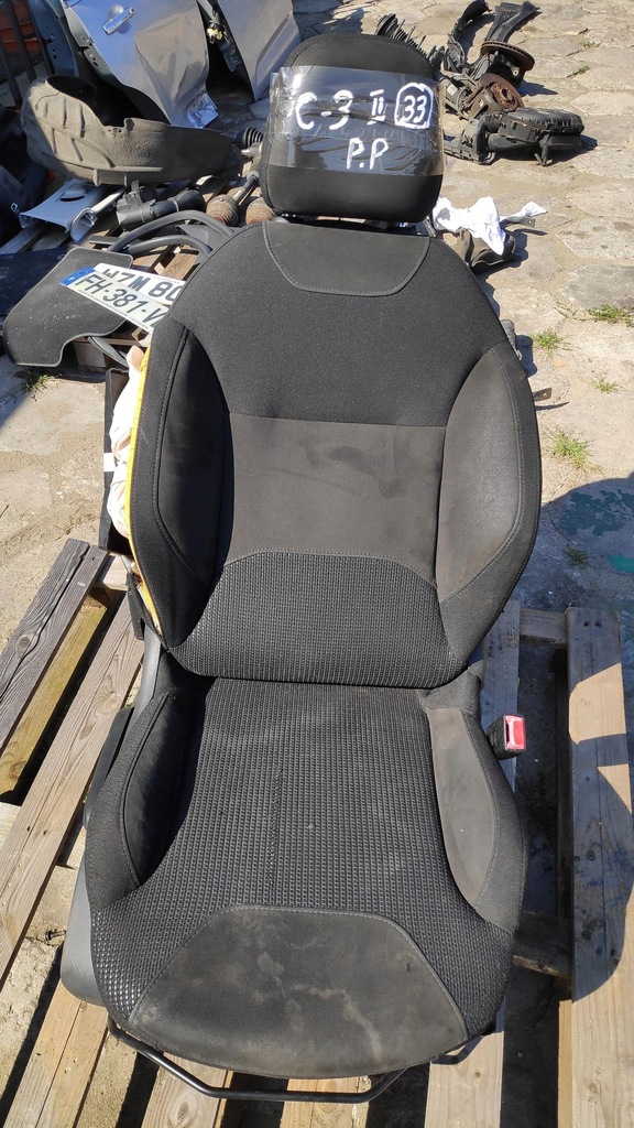 фото №1, Сиденье правый перед citroen c3 ii