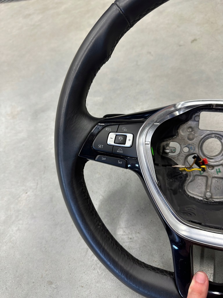 фото №11, Воздуховод кожаный лепестки переключения mtifunkcja vw arteon golf vii 7 подогрев оригинал