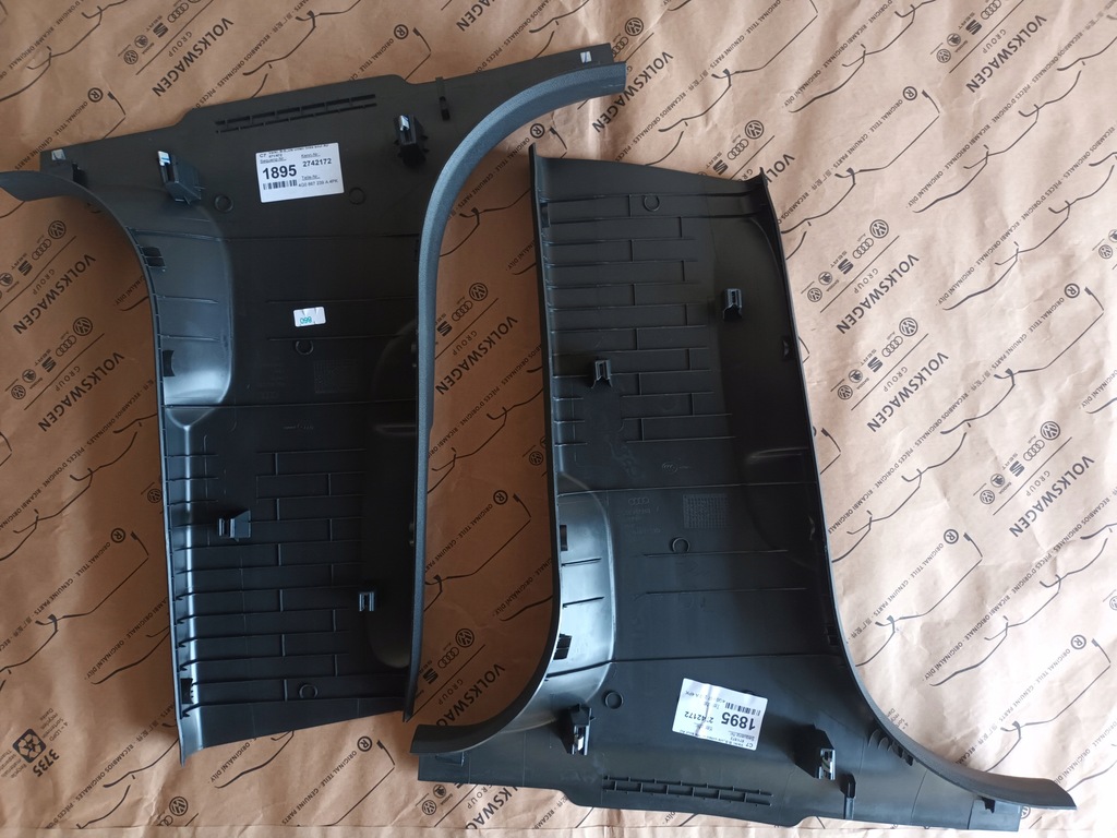фото №12, Audi a6 c7 4g lift защита стойка b нижняя правая левая 4g0867239a 4g0867240a