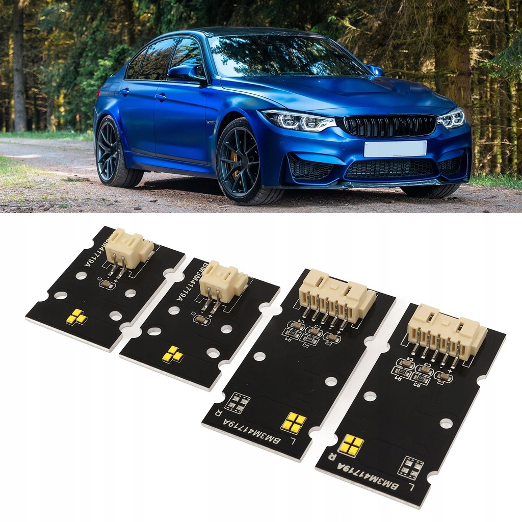 фото №11, Набір płytek модулів led csl żółtych drl do адаптивних фари led