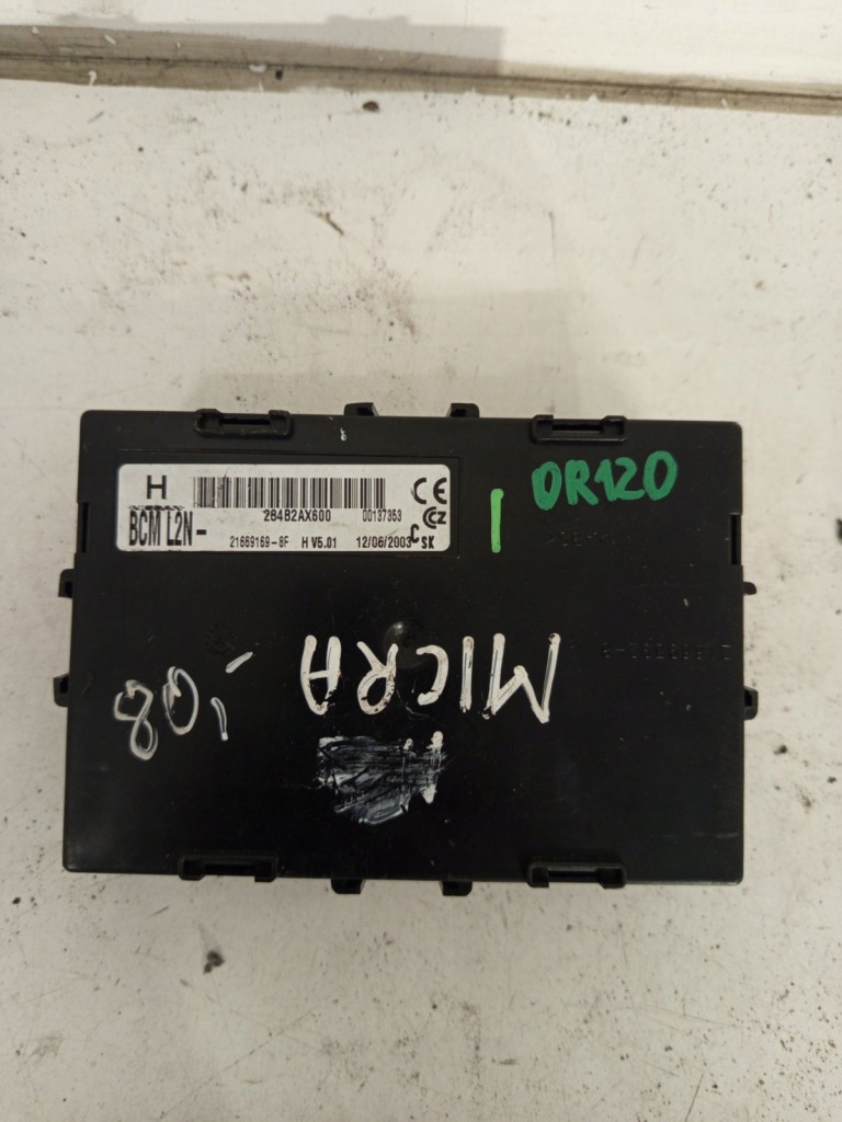 фото №1, Модуль комфорту nissan micra k12 284b2ax600