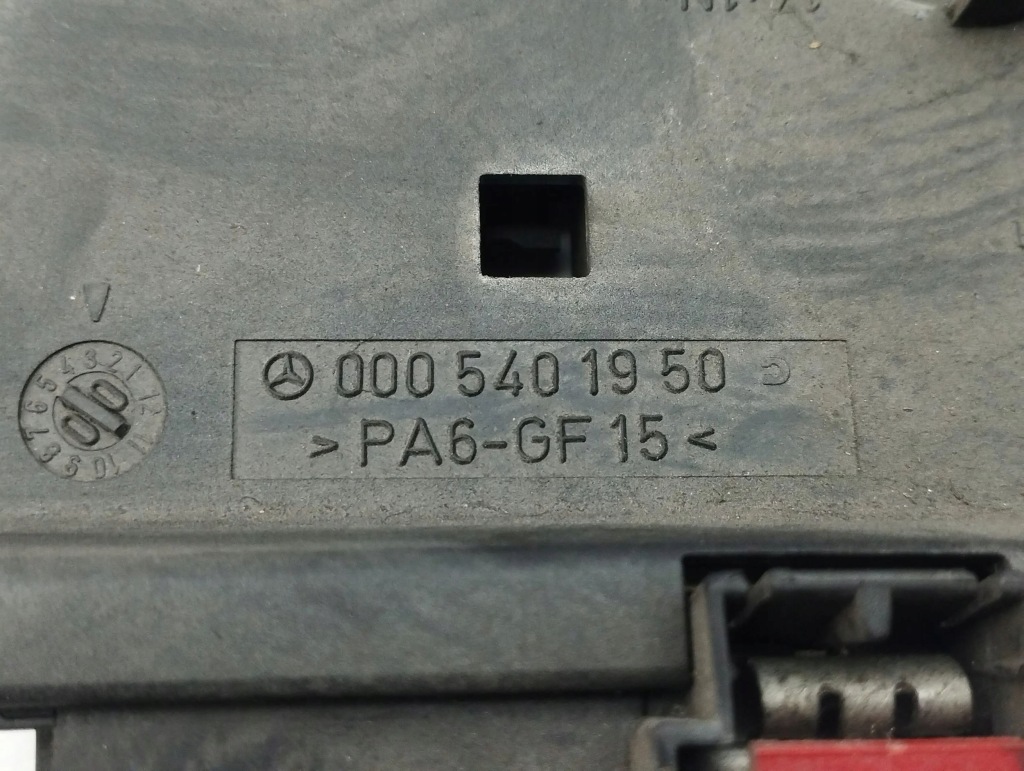 фото №8, Mercedes-benz s w220 клемма пиротехническая 2001 0005401950