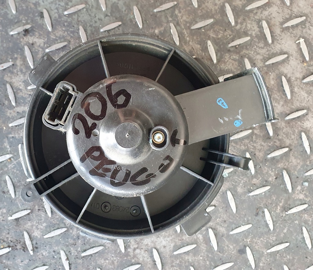 фото №2, Повітродувка вентилятор peugeot 206