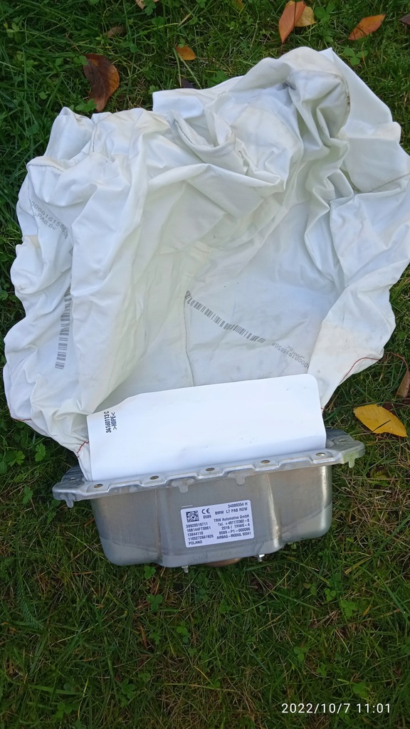 фото №1, Bmw 4 f36 подушка пасажира подушка безпеки 34089354