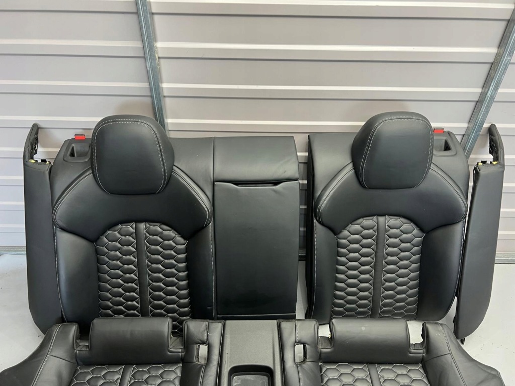 фото №13, Сиденья с подогревом заднее сиденье комплект audi rs7 c7 4g czarna кожа! idealne