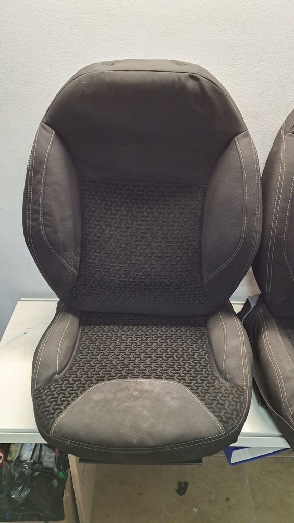 фото №7, Citroen c3 ii обшивка сиденье сиденье + спинка