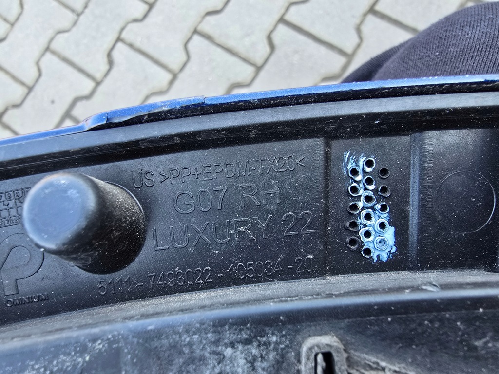 фото №9, Молдинг крыла правый задняя bmw x7 g07 7493022