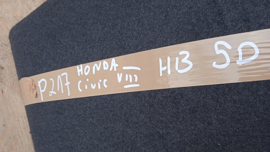 фото №8, Honda civic viii hb полиця багажника 5d