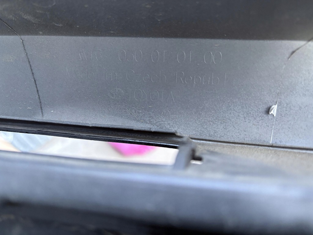 фото №14, Toyota aygo x 22- бампер задня задній 52159-0h120