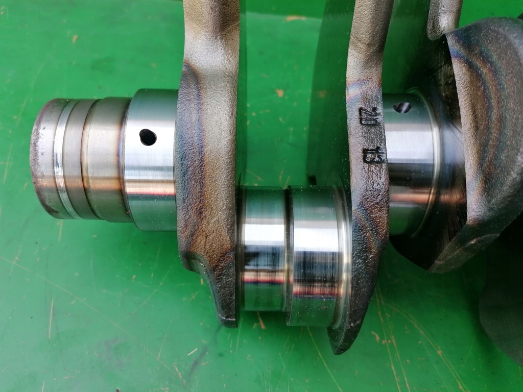 Wał коленчатый audi a6 c6 2.7 tdi bpp 180 km 59ac с Разборки