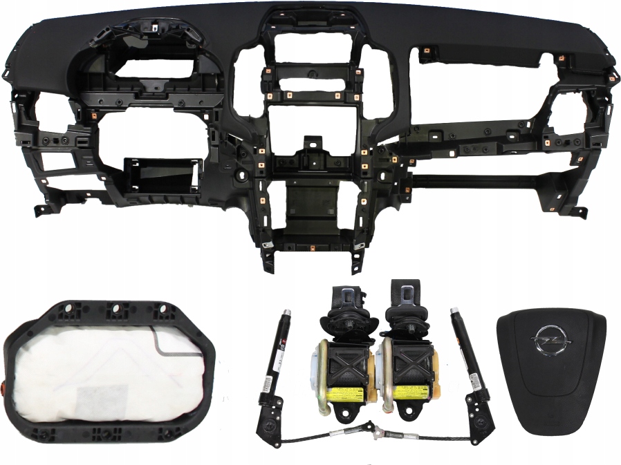 фото №1, Приборная панель консоль подушка безопасности ремни opel zafira c