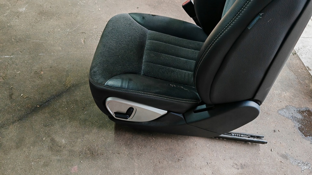 фото №7, Сиденье левый перед водителя alcantara mercedes r klasa w251