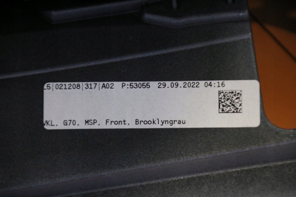 фото №12, Bmw 7 g70 i7 m-pakiet бампер перед usa цвет c4p