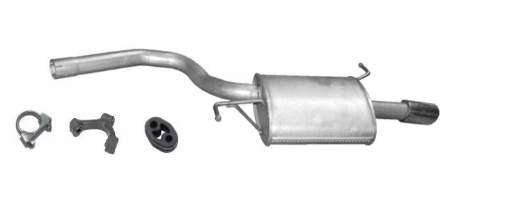 Гаситель конечный audi a4 2,0 00- polmo в Украине