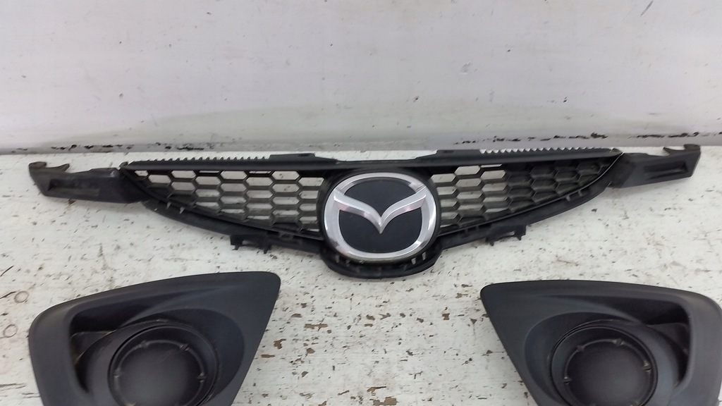 фото №4, Mazda 2 07- решітка радіатора решітка радіатора ґрати бампера