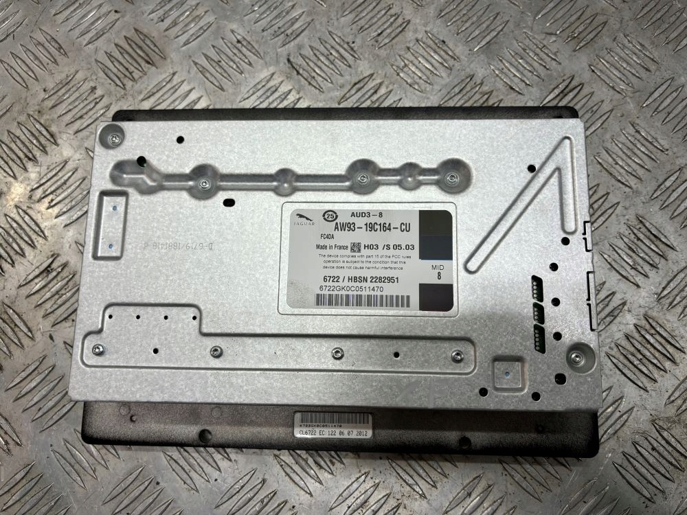 фото №1, Jaguar xf i x250 усилитель aw93-19c164-cu 2012