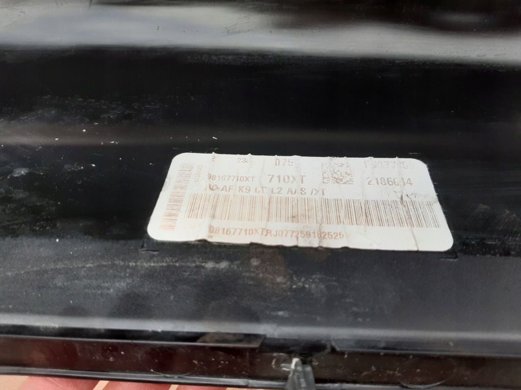 Бампер задній задній toyota proace city 19-26 98167710xt Недорого