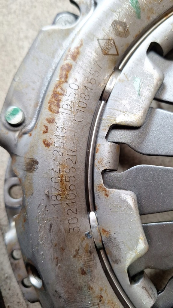 фото №12, Зчеплення притиск колесо диск renault clio v 1.0 tce jak nowe пробіг 20 km