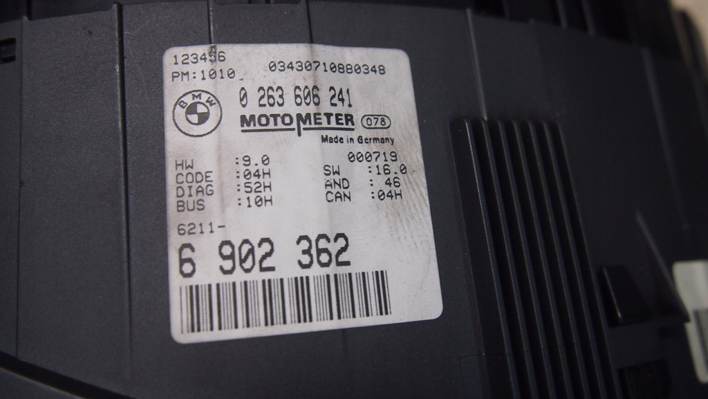 фото №7, Bmw e46 kombi m43tu счетчик приборы