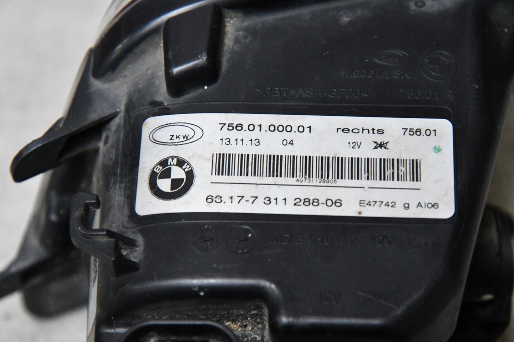 фото №5, Протитуманна фара правий лампа протитуманна bmw 7 f01 f02 lci lift led 7311288