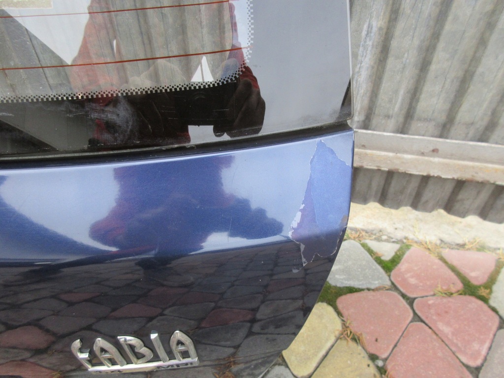 фото №5, Skoda fabia i кришка багажника багажника задня 9460 хетчбек