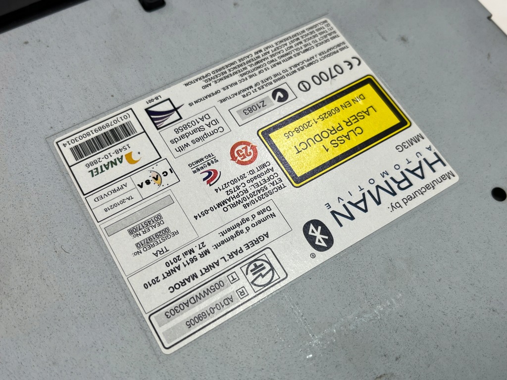 фото №7, Считыватель карта audi a8 d4 4h0035746f исправный легальный