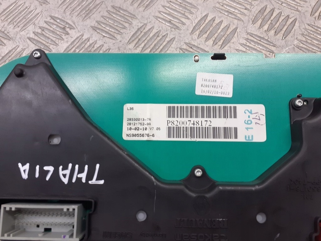 фото №2, Счетчик приборы renault thalia ii 1.2 16v 8200748172