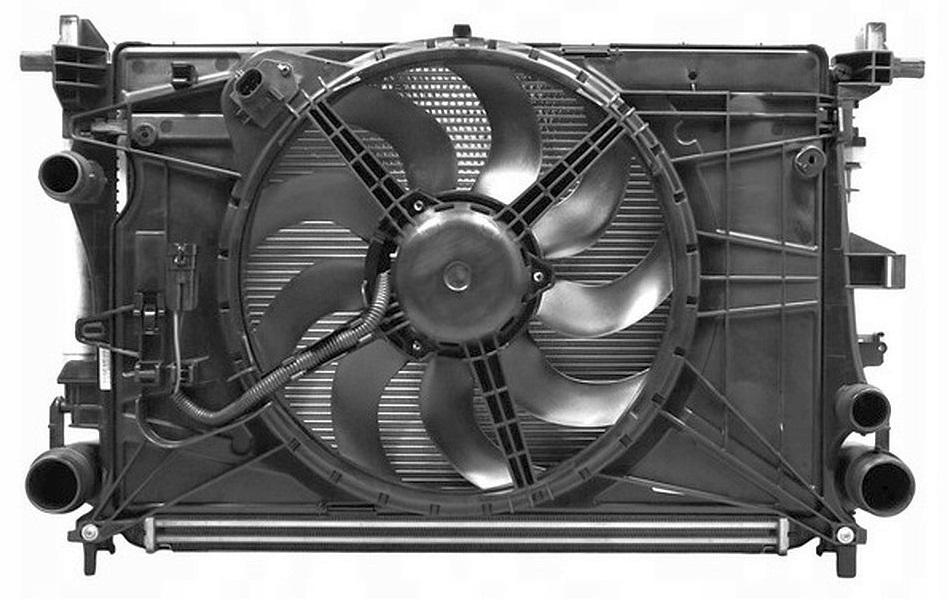 фото №1, Вентилятор jeep renegade fiat 500 x 1.4 multiair 2014 - 68248150aa