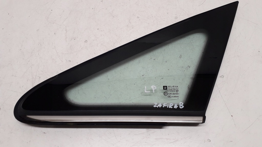 фото №1, Opel zafira b 05- скло лівий перед малий трикутник