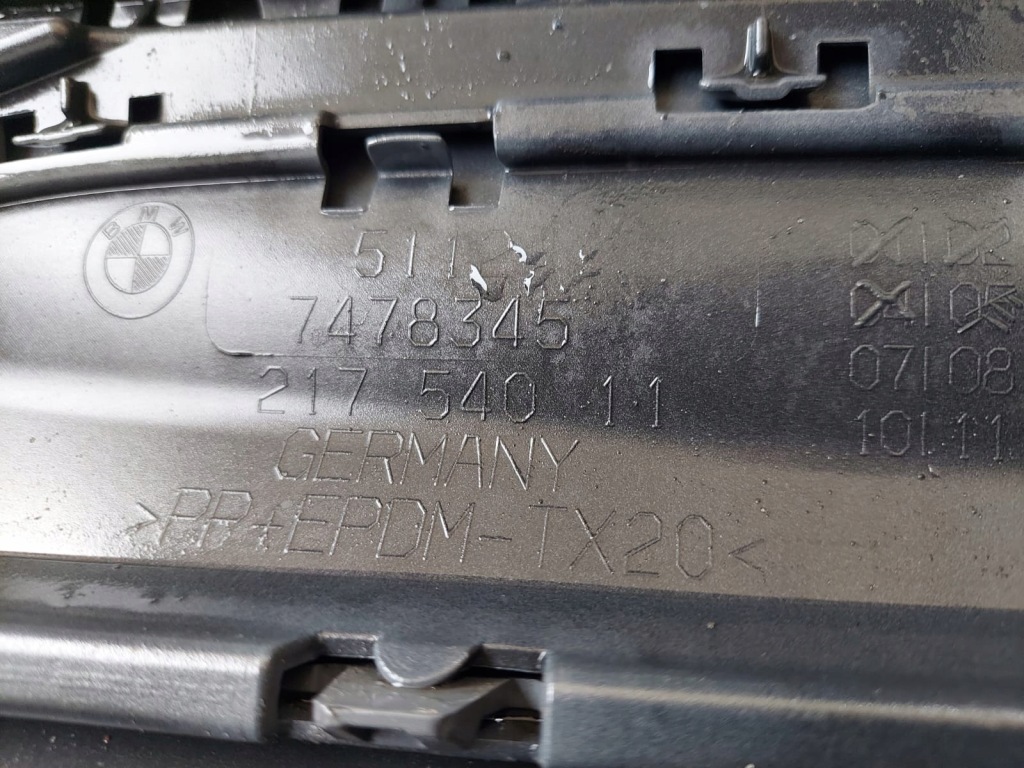 Bmw 7 g11 g12 lift бампер задня 7478345 оригінал Недорого