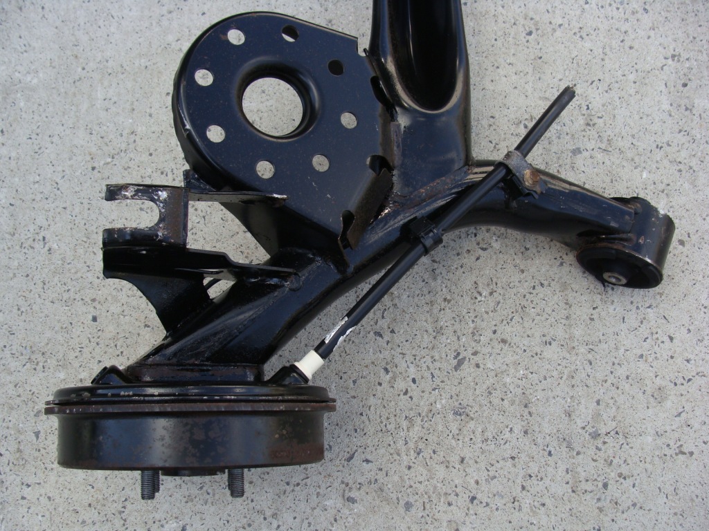 фото №8, Балка oś задняя toyota yaris ii iii барабан !!!