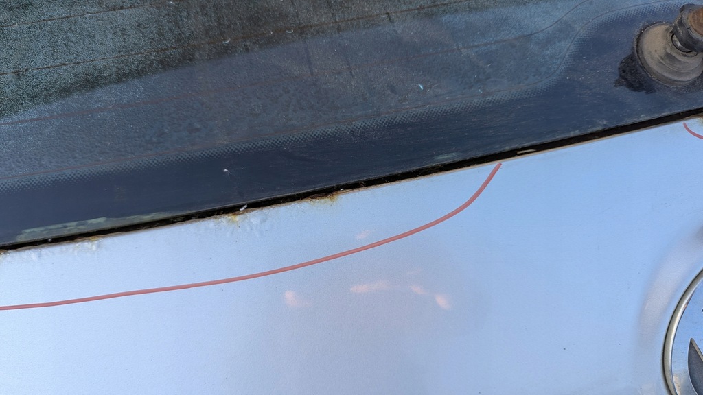 фото №11, Крышка багажника задняя задняя багажника vw passat b6 kombi