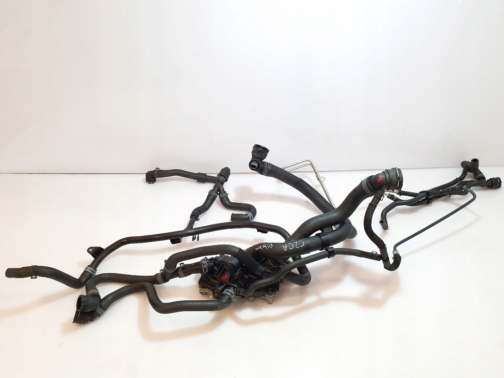 фото №10, A3 8v golf vii tsi czca провода шланги wąż трубка магистраль wody комплект