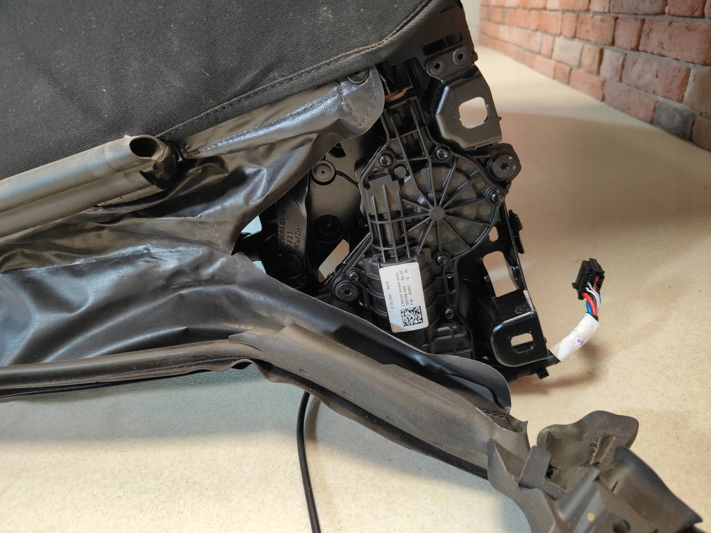 фото №13, Bmw z4 g29 cabrio крыша складной folding soft top чёрный 7452485 kompletny