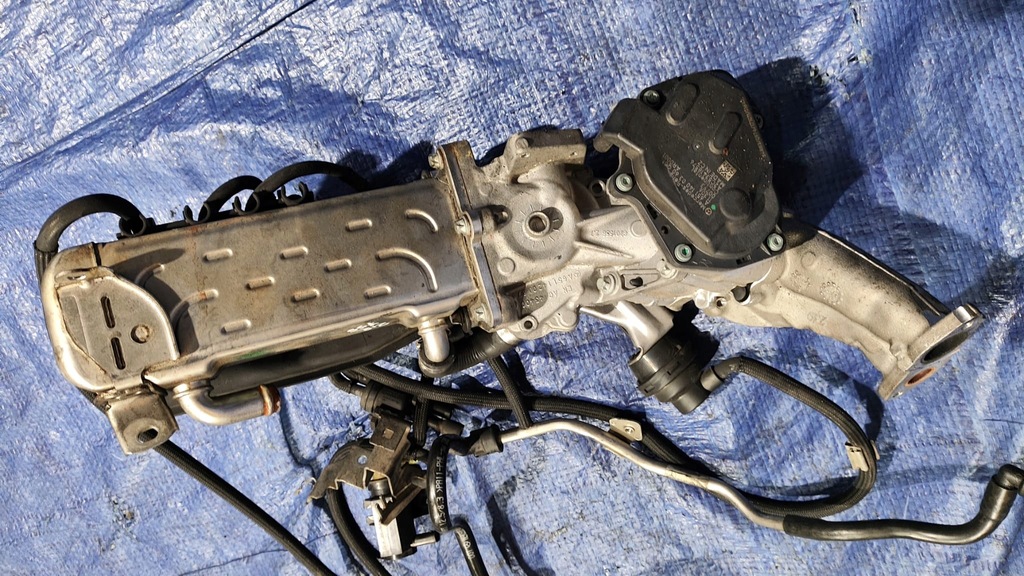 фото №12, Клапан egr kompletny радиатор датчик шланг mercedes w212 2.2 cdi om651