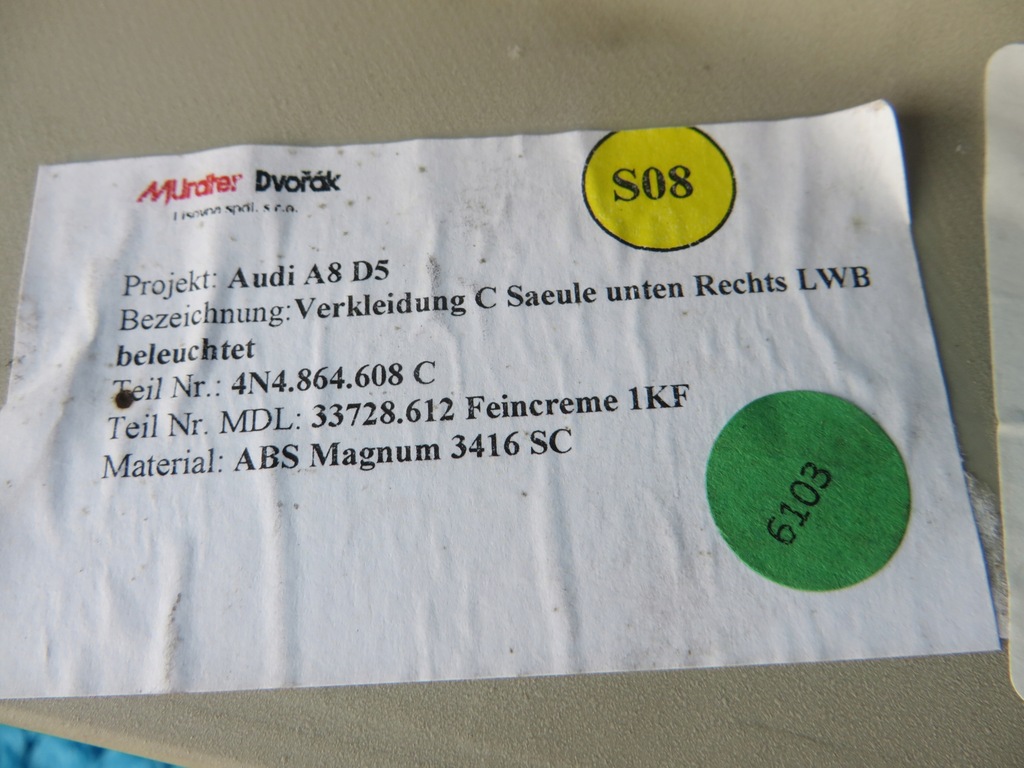 фото №9, Audi a8 d5 4n захист поріг права 4n4864608c