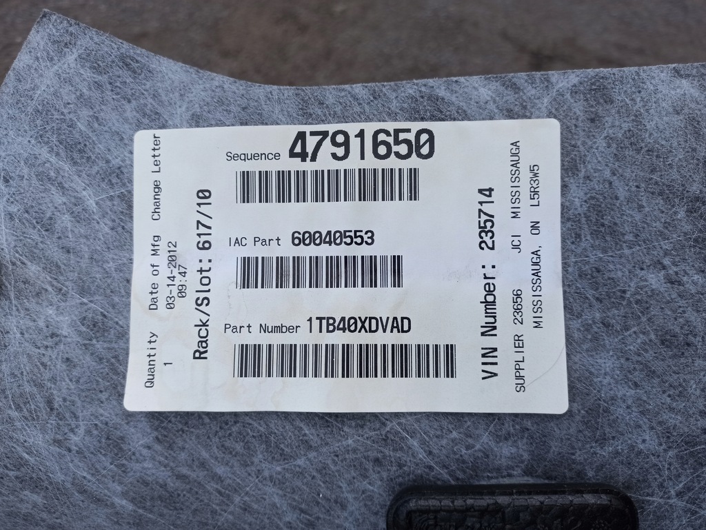 фото №12, Стеля стеля dodge challenger 2009-2014