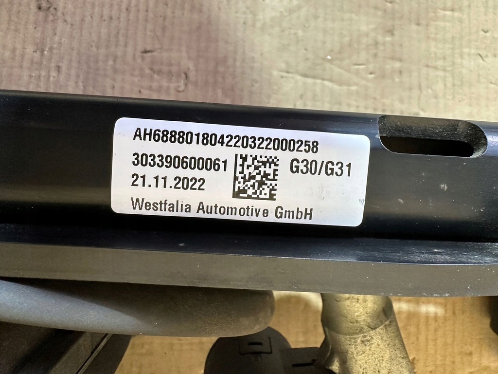 фото №7, Bmw 5 g30 g31 hak буксировочный электрический 6888018