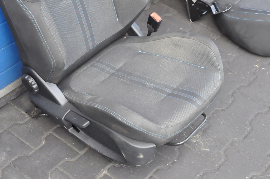 фото №16, Ford fiesta mk8 st 3d сидіння recaro заднє сидіння обшивки anglik