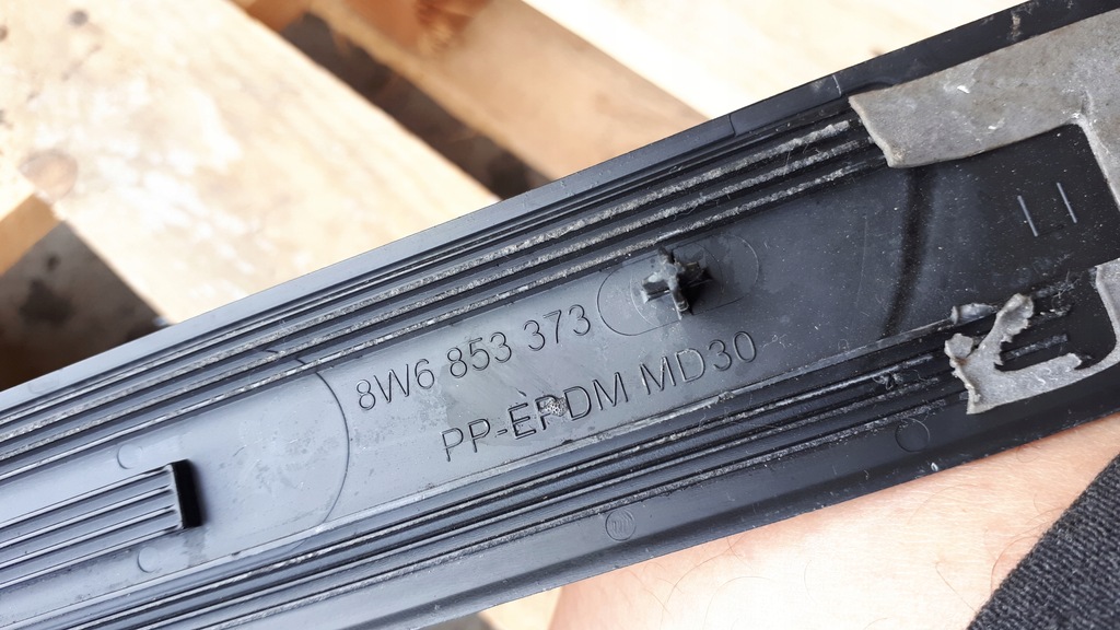 фото №13, A5 8w молдинг накладка порог левая coupe