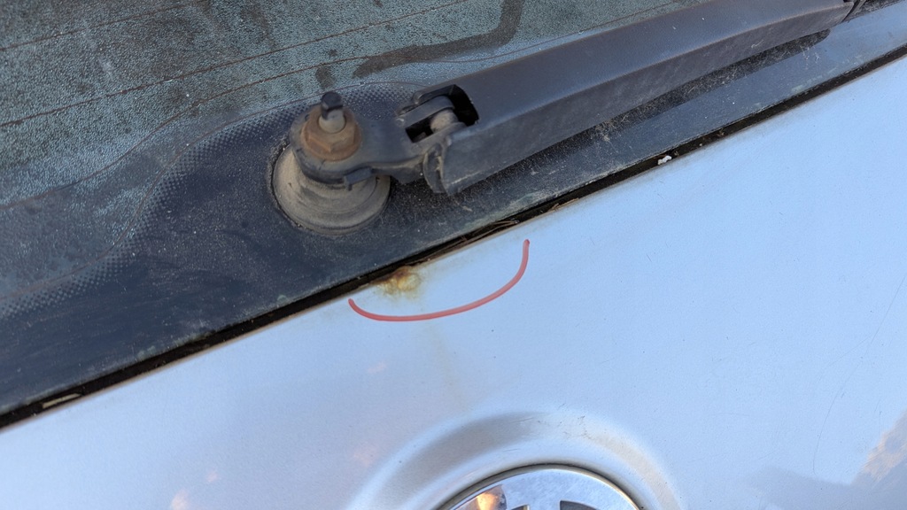 фото №12, Крышка багажника задняя задняя багажника vw passat b6 kombi