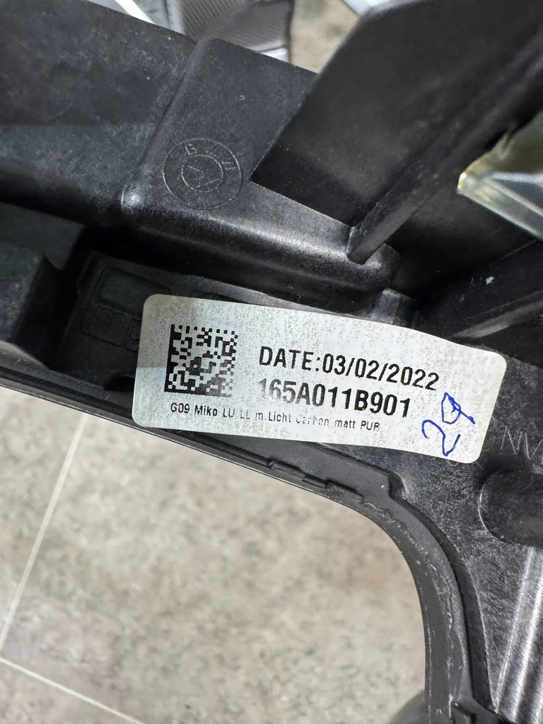 фото №11, Bmw xm g09 накладки декоры панели туннель карбон europa