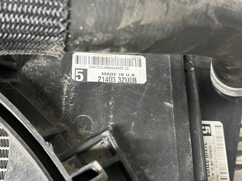 фото №11, Комплект радіатор nissan juke pulsar 1.2t dig бензин lift 214103zu0a