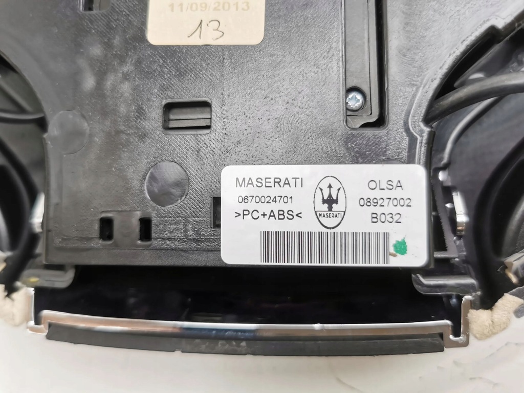 фото №8, Maserati ghibli 2014 свет сиденье передний