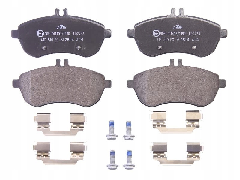 фото №1, Тормозные колодки тормозные ate 13.0470-2733.2
