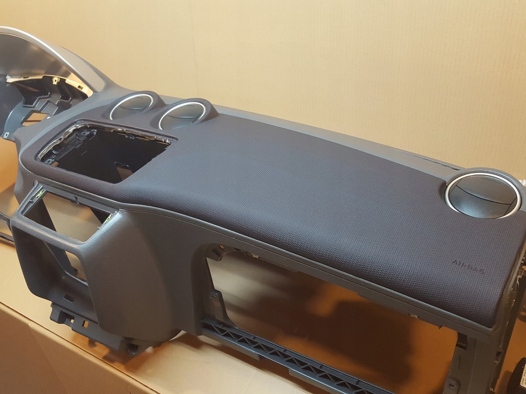 фото №5, Seat ibiza 4 iv консоль приборная панель приборная панель 2подушка безопасности 2ремни