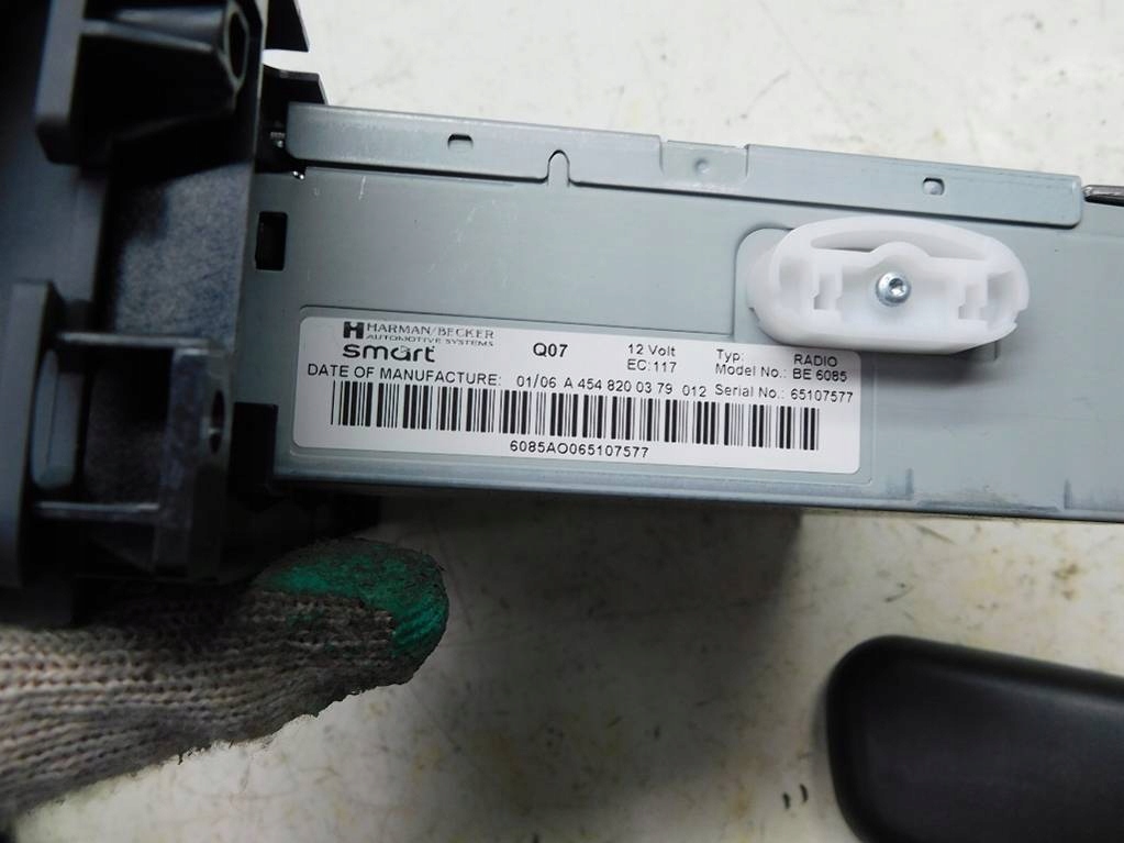 фото №8, Smart forfour i 1.1 2006r - радио be6085