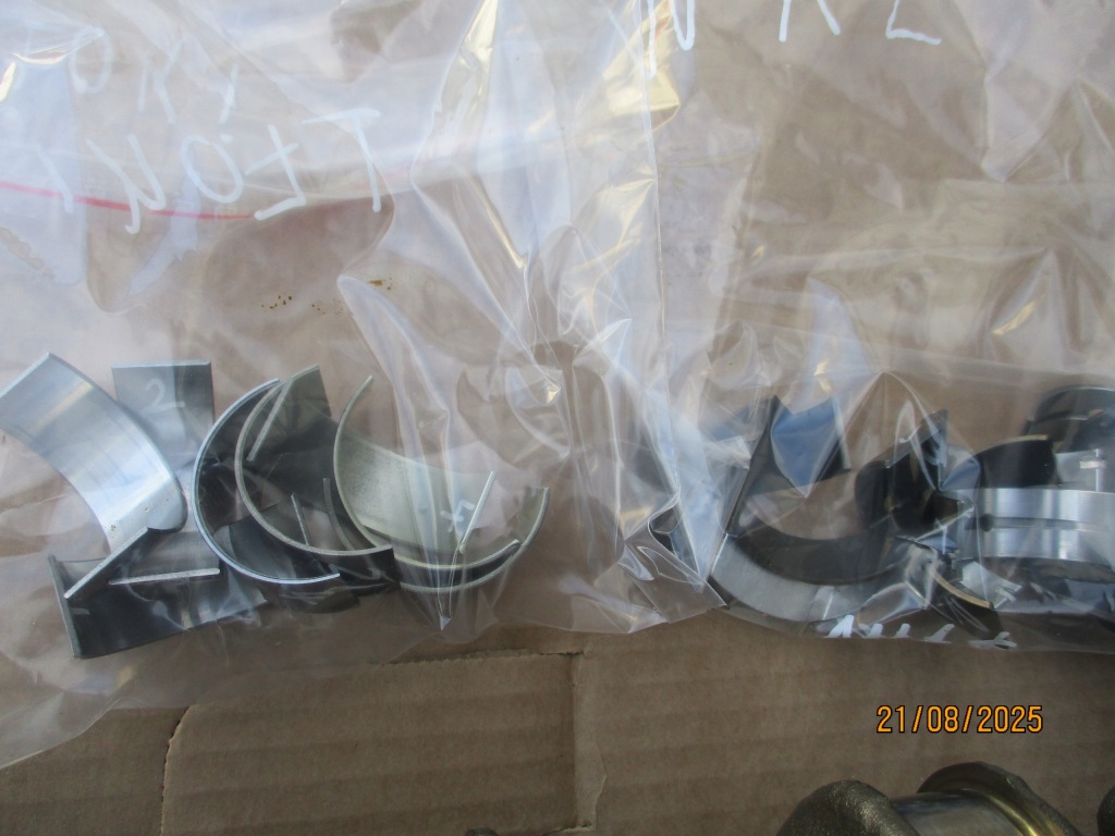 Citroen peugeot 1.6 thp turbo wał колінчастий + вкладиші Оригінал