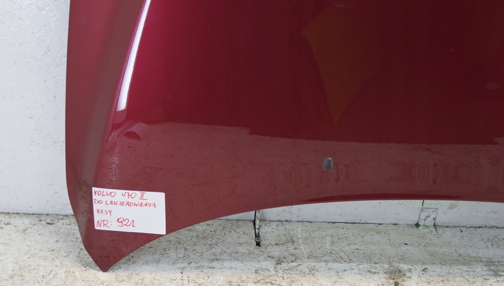 фото №8, Капот крышка перед volvo v70 ii